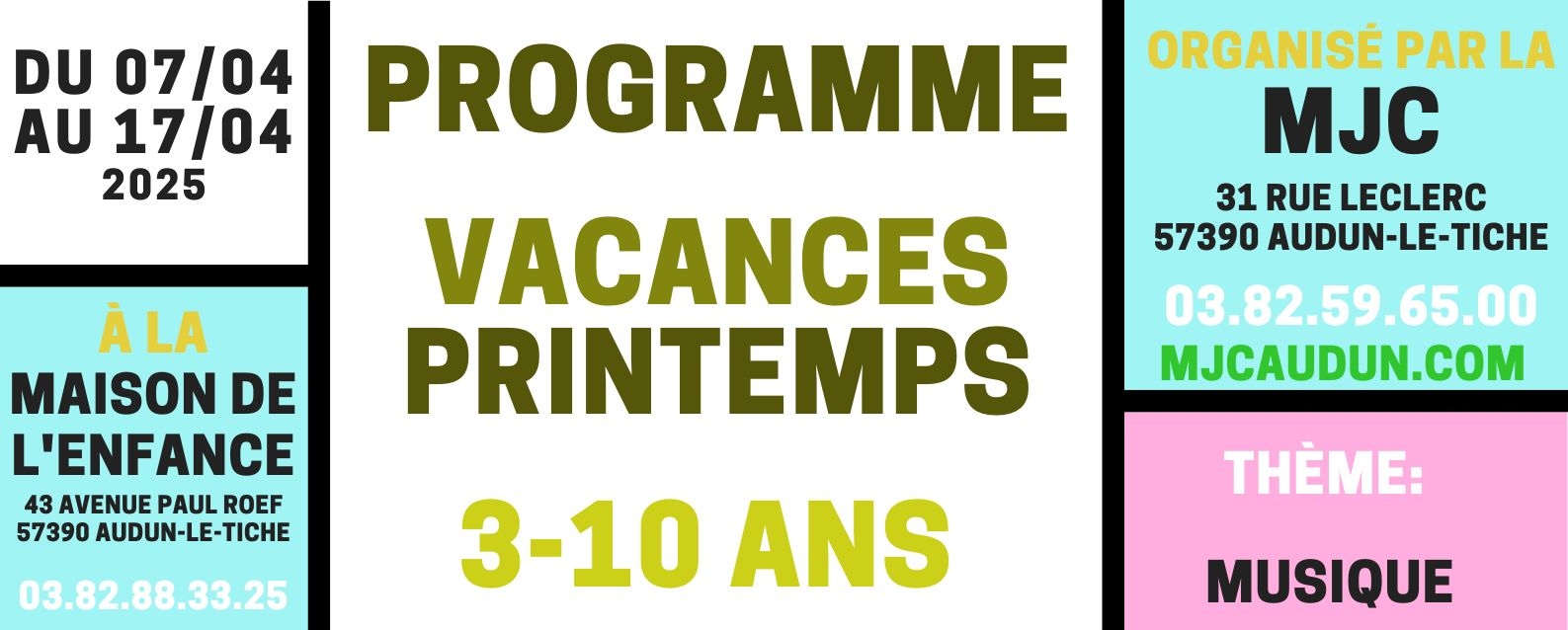 Lire la suite à propos de l’article Enfance vacances