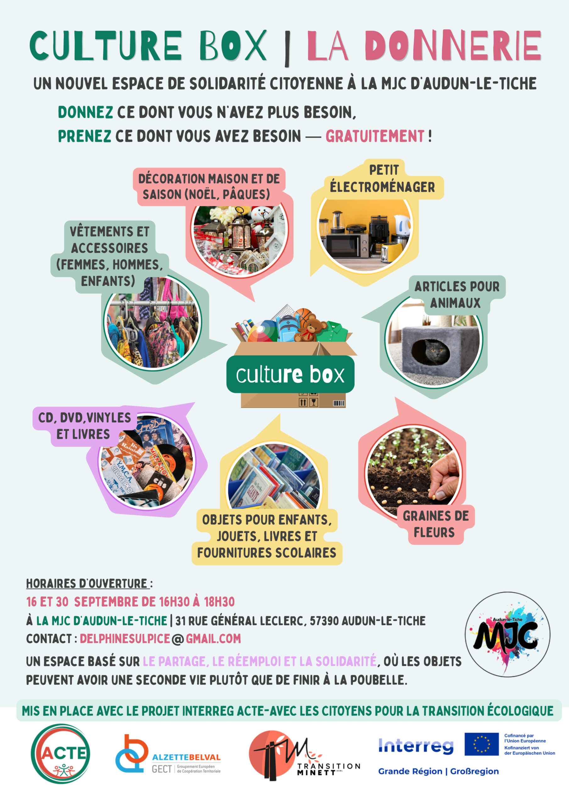 Lire la suite à propos de l’article Espace ressourcerie