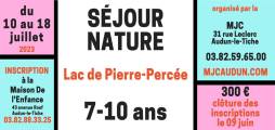 séjour 7-10 ans juillet 23